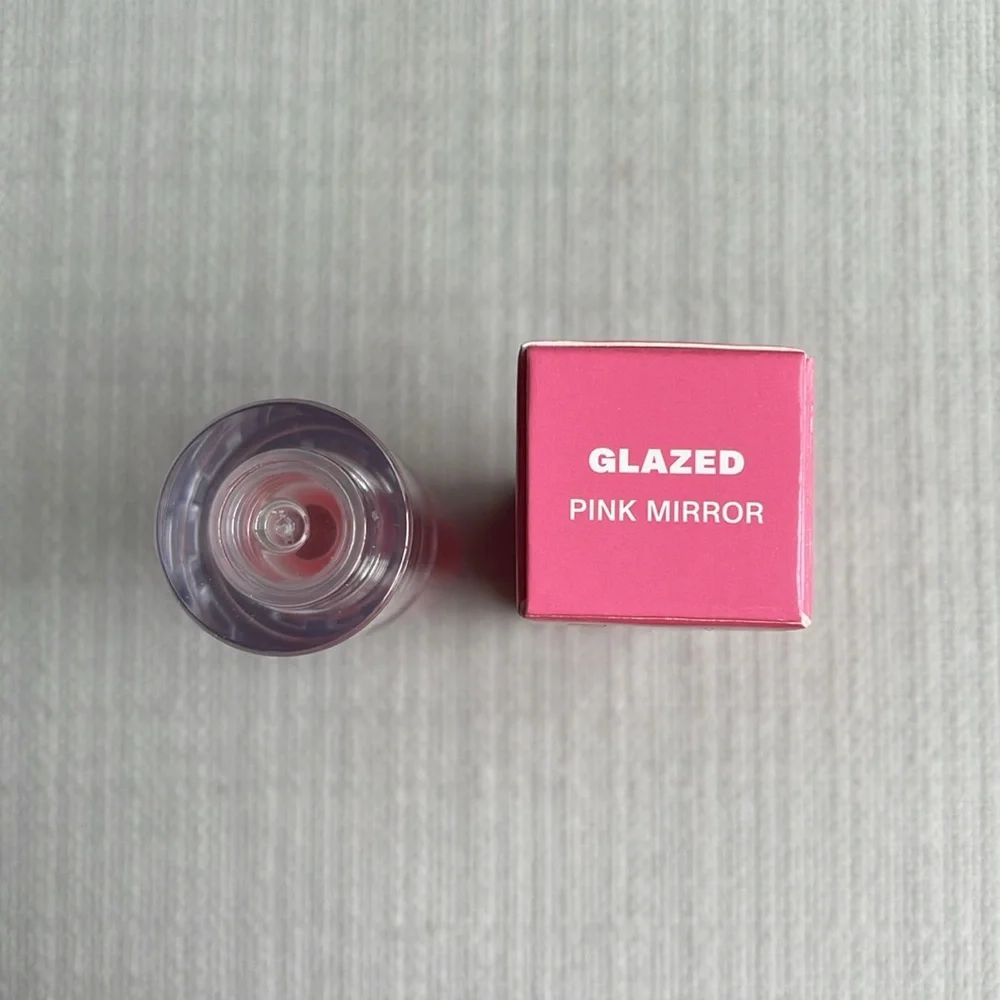 Morphe DRIPGLASS GLAZED high shine lip gloss - pink mirror